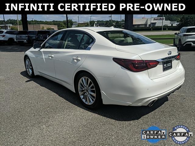 used 2021 INFINITI Q50 car, priced at $28,062