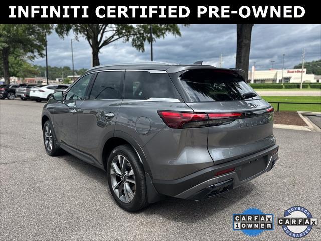 used 2025 INFINITI QX60 car, priced at $52,275