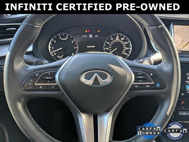 used 2021 INFINITI QX50 car, priced at $31,135