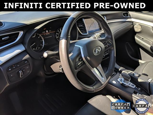 used 2021 INFINITI QX50 car, priced at $31,135