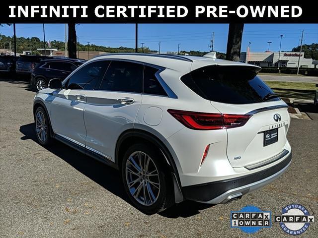 used 2021 INFINITI QX50 car, priced at $31,135