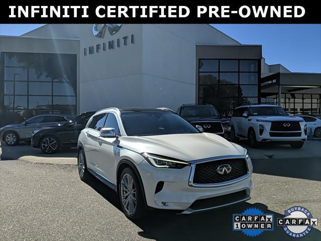 used 2021 INFINITI QX50 car, priced at $32,200