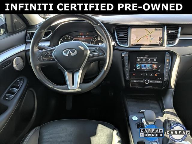 used 2021 INFINITI QX50 car, priced at $31,135