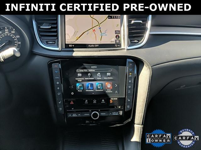 used 2021 INFINITI QX50 car, priced at $31,135