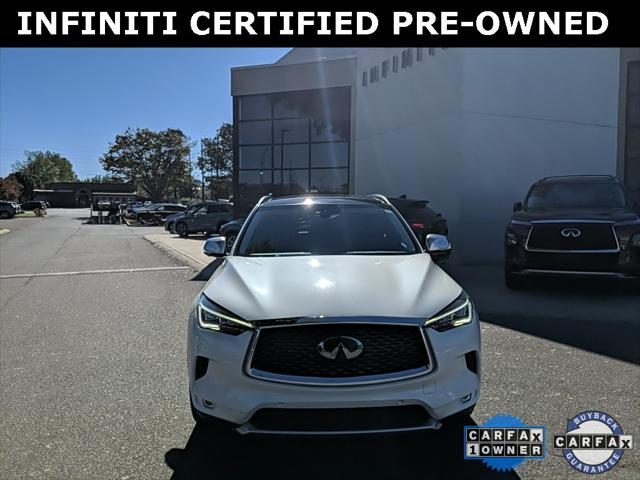 used 2021 INFINITI QX50 car, priced at $31,135