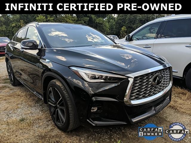 used 2022 INFINITI QX55 car, priced at $39,789