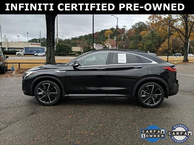 used 2022 INFINITI QX55 car, priced at $34,610