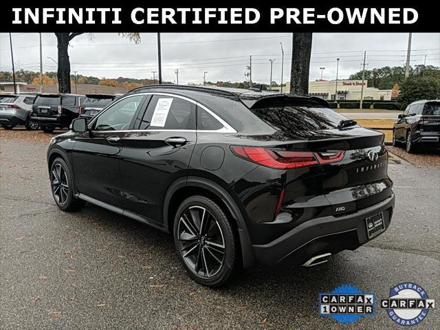 used 2022 INFINITI QX55 car, priced at $34,610