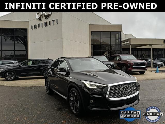 used 2022 INFINITI QX55 car, priced at $34,610