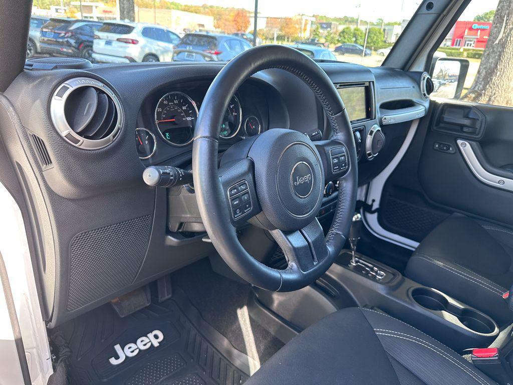 used 2017 Jeep Wrangler Unlimited car, priced at $22,350