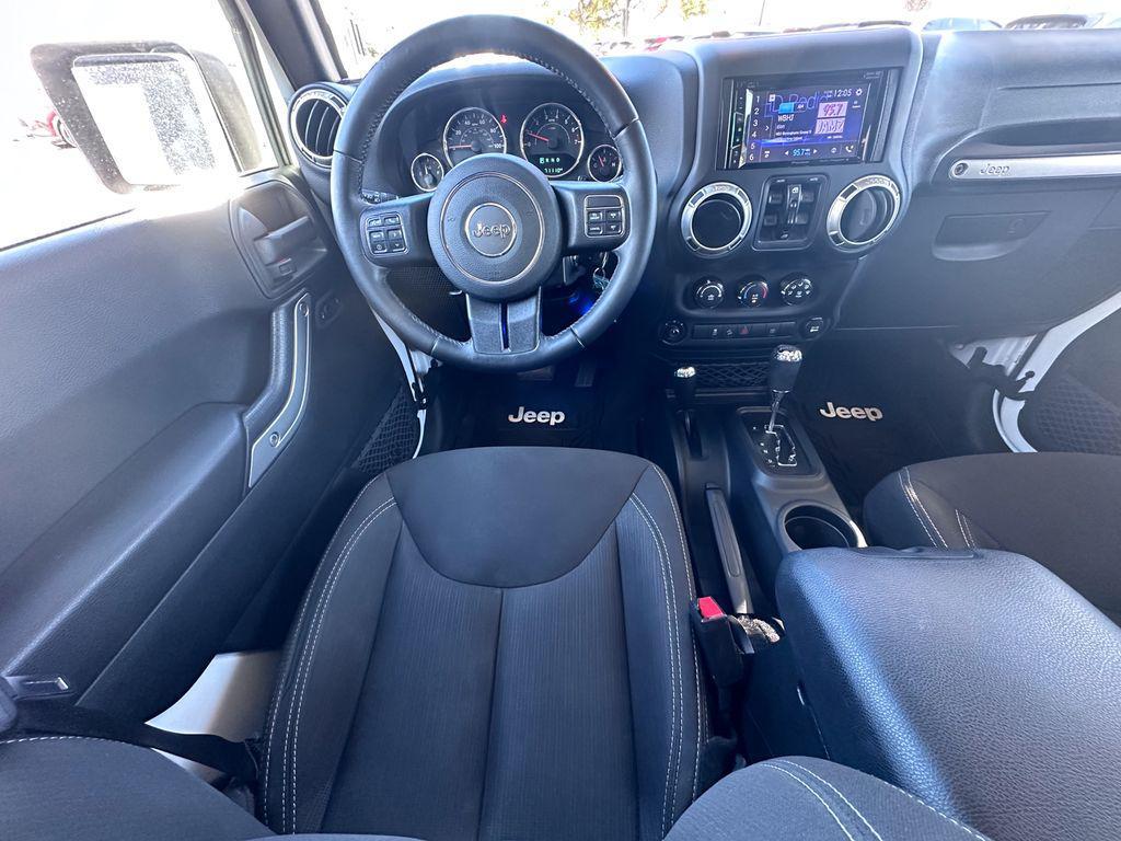 used 2017 Jeep Wrangler Unlimited car, priced at $22,350