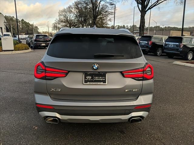 used 2023 BMW X3 car, priced at $36,544