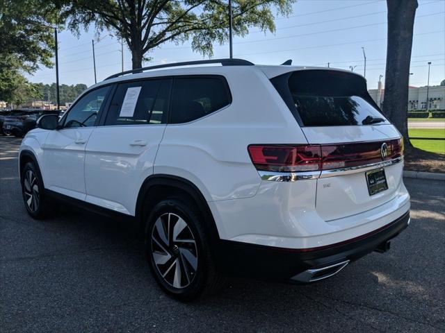 used 2025 Volkswagen Atlas car, priced at $39,825