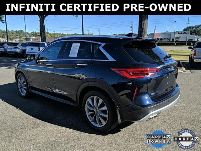 used 2021 INFINITI QX50 car, priced at $28,319