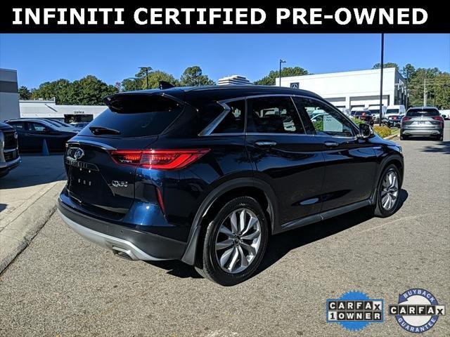 used 2021 INFINITI QX50 car, priced at $28,319