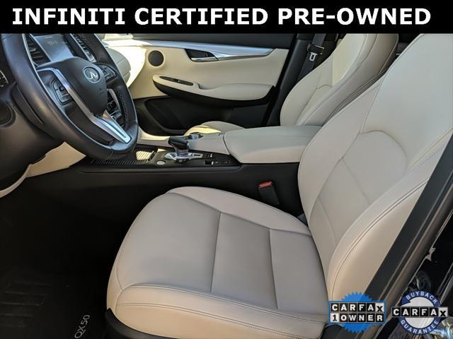 used 2021 INFINITI QX50 car, priced at $28,319