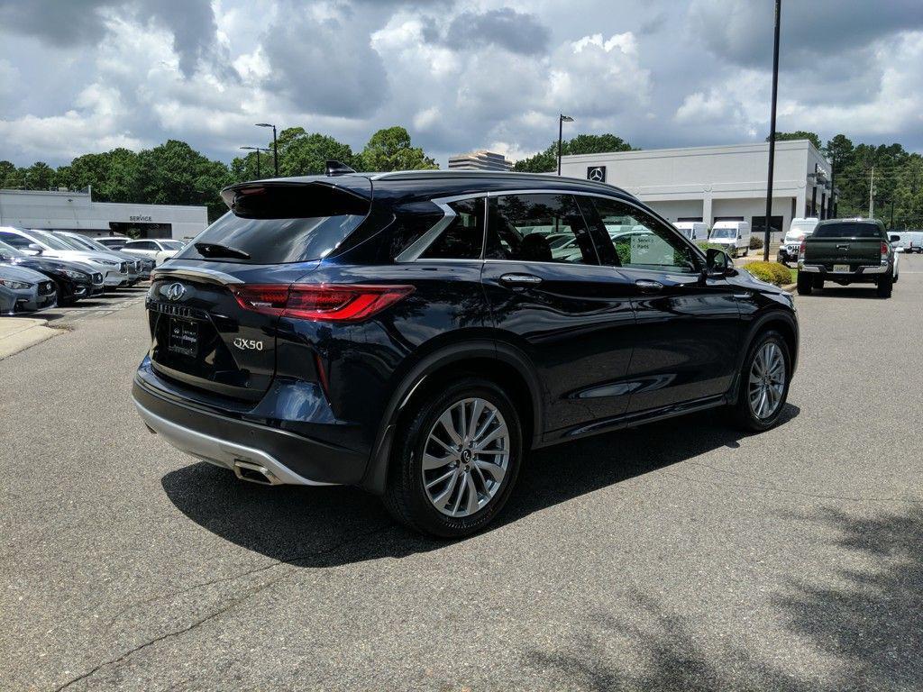 used 2024 INFINITI QX50 car, priced at $36,225
