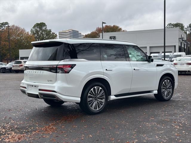 new 2025 INFINITI QX80 car, priced at $93,000