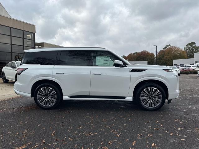 new 2025 INFINITI QX80 car, priced at $93,000