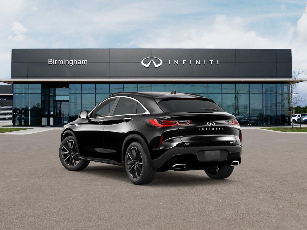 new 2025 INFINITI QX55 car, priced at $50,585