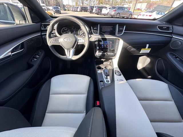 new 2025 INFINITI QX55 car, priced at $52,085