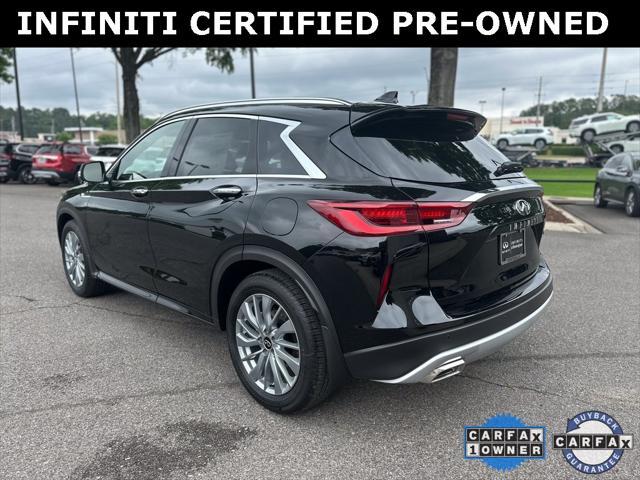 used 2024 INFINITI QX50 car, priced at $39,576