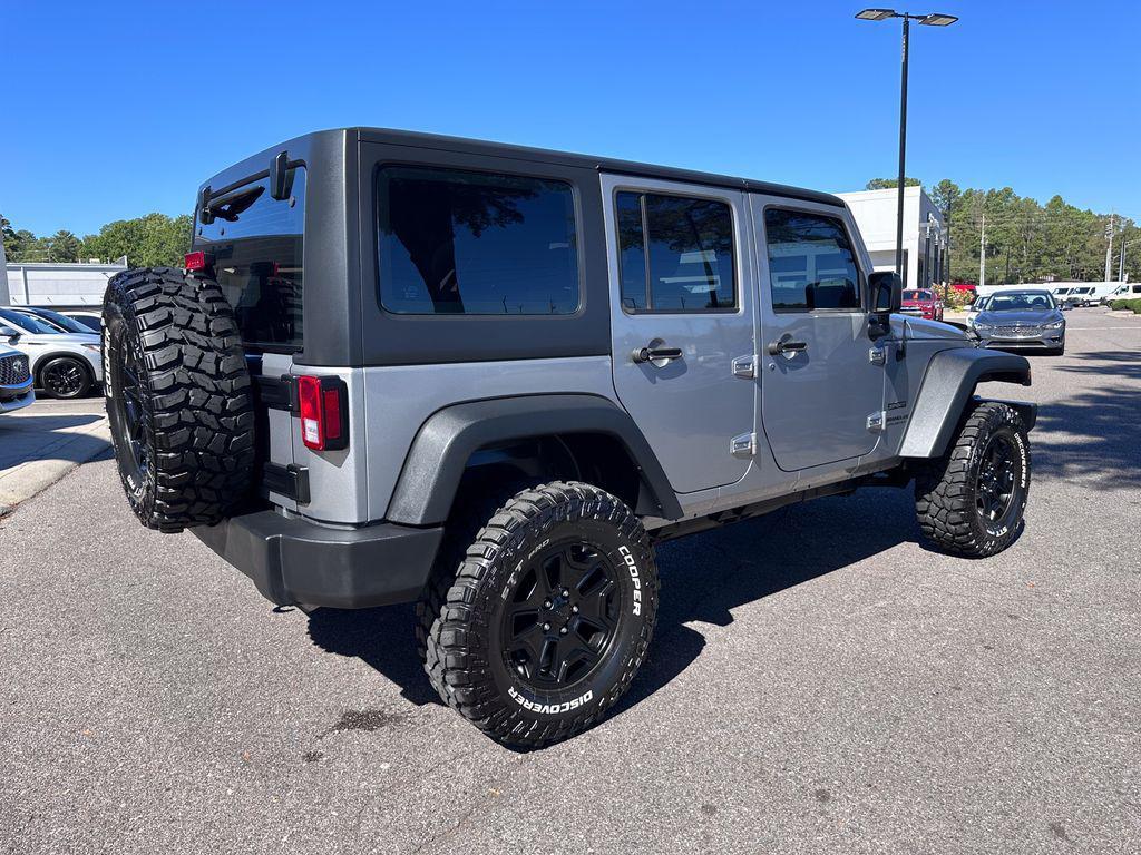 used 2016 Jeep Wrangler Unlimited car, priced at $18,425