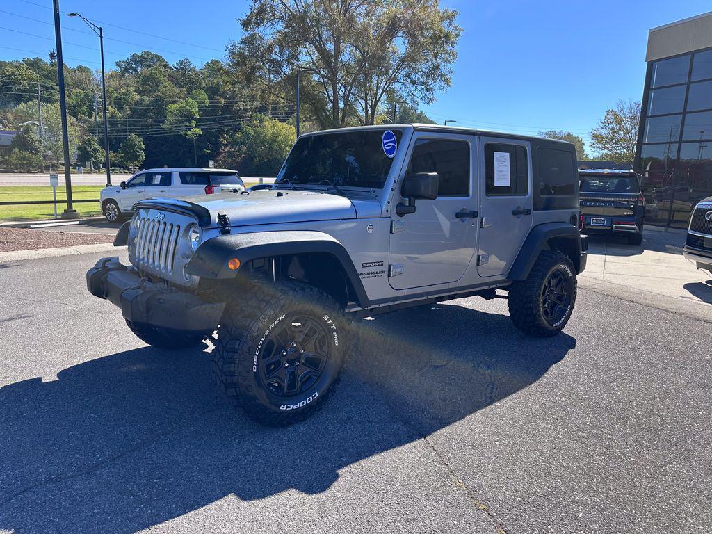 used 2016 Jeep Wrangler Unlimited car, priced at $18,425
