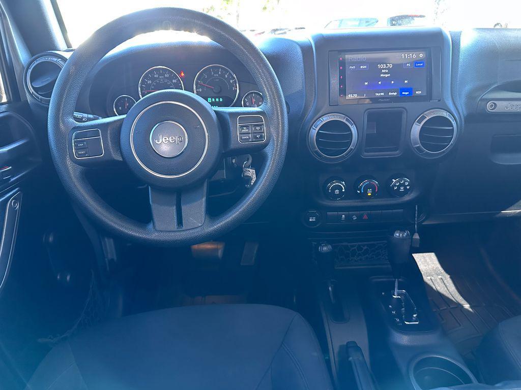 used 2016 Jeep Wrangler Unlimited car, priced at $18,425