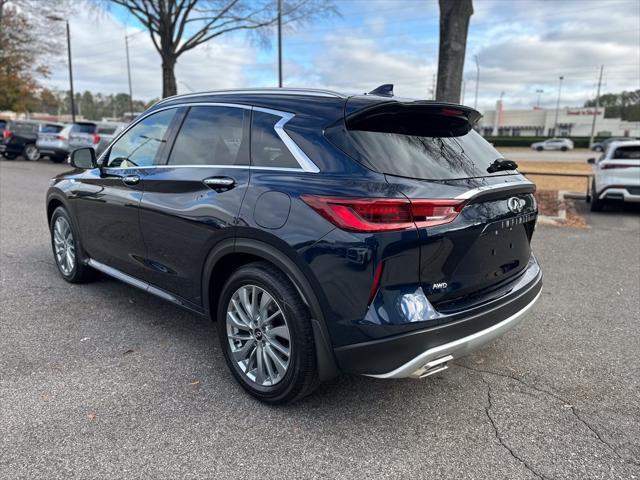 new 2025 INFINITI QX50 car, priced at $49,360