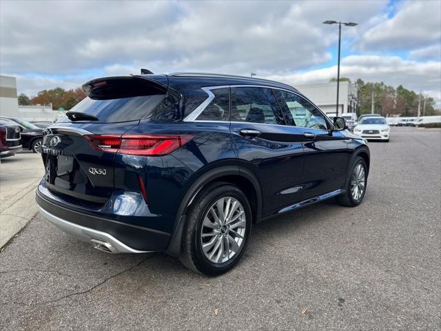 new 2025 INFINITI QX50 car, priced at $49,360