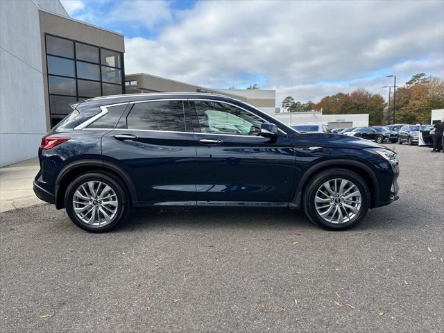 new 2025 INFINITI QX50 car, priced at $49,360