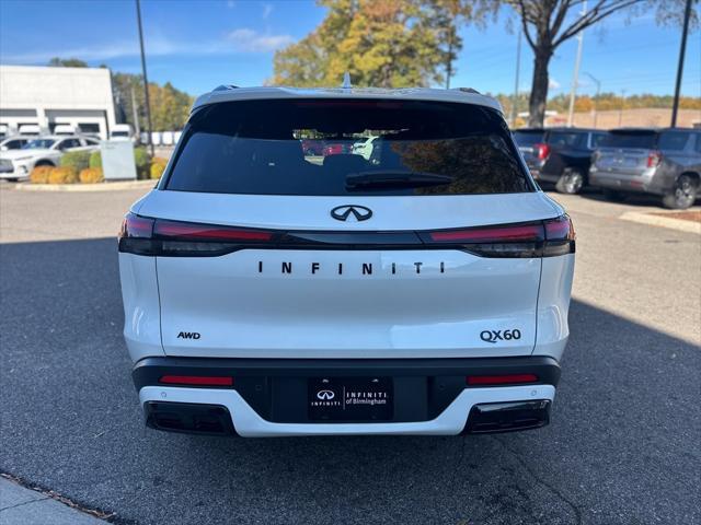 new 2025 INFINITI QX60 car, priced at $62,980