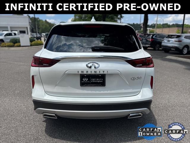 used 2024 INFINITI QX50 car, priced at $39,685