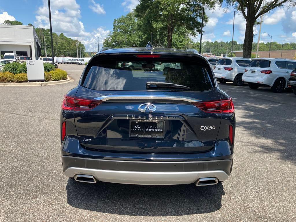 used 2022 INFINITI QX50 car, priced at $30,843