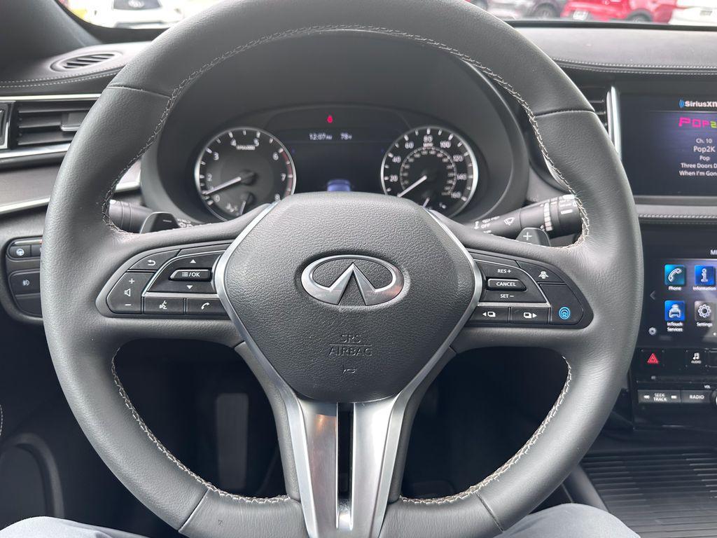 used 2022 INFINITI QX50 car, priced at $32,514