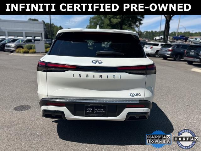 used 2025 INFINITI QX60 car, priced at $55,781