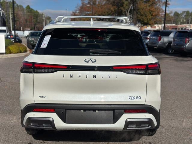 new 2025 INFINITI QX60 car, priced at $65,410