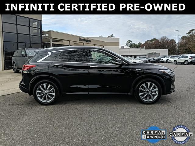 used 2021 INFINITI QX50 car, priced at $27,995