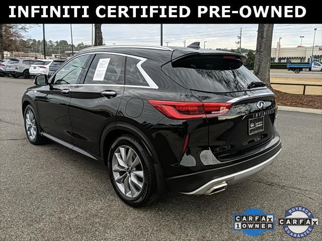 used 2021 INFINITI QX50 car, priced at $27,995