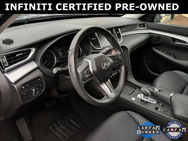 used 2021 INFINITI QX50 car, priced at $27,995