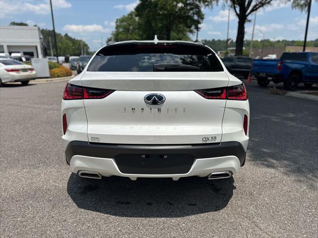 new 2025 INFINITI QX55 car, priced at $58,080