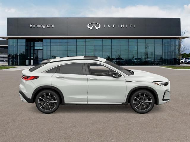 new 2025 INFINITI QX55 car, priced at $58,080