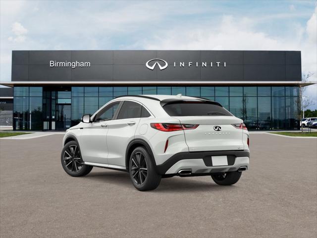 new 2025 INFINITI QX55 car, priced at $58,080