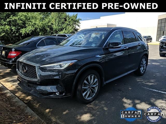 used 2021 INFINITI QX50 car, priced at $29,876