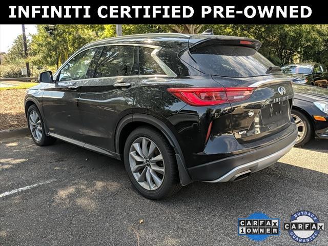 used 2021 INFINITI QX50 car, priced at $29,876