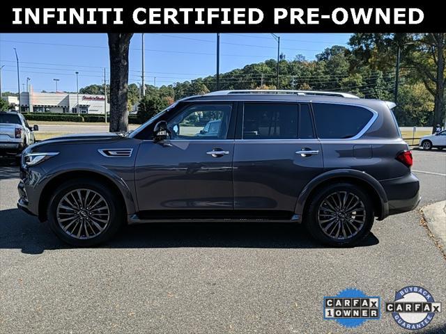 used 2022 INFINITI QX80 car, priced at $52,301