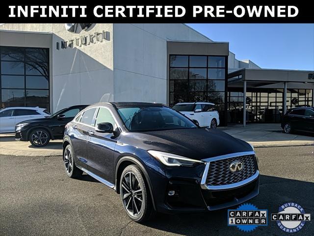 used 2022 INFINITI QX55 car, priced at $33,546