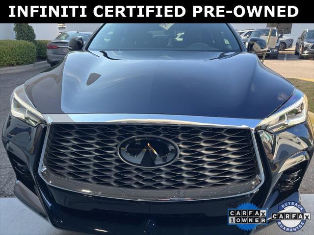 used 2022 INFINITI QX55 car, priced at $33,446