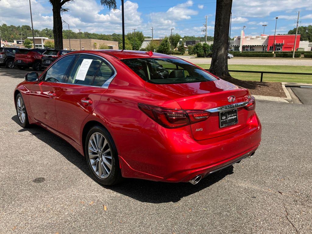used 2022 INFINITI Q50 car, priced at $33,787